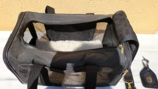 Transportín Sherpa Negro Gato/Perro