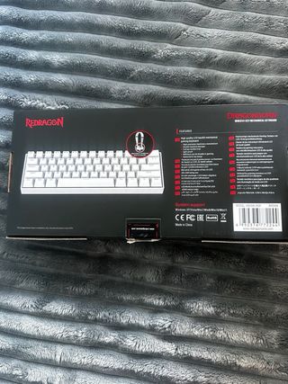 Teclado Mecánico 60% Redragon K530 Blanco