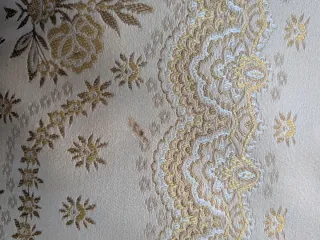 Pañolón Fallera Adulta dorado y beige