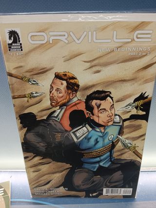 Dark Horse Comics THE ORVILLE , new beginnings , COMPLETO # 1-2 perfecto estado, edición Usa