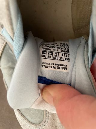 Zapatillas Reebok Azul y Gris