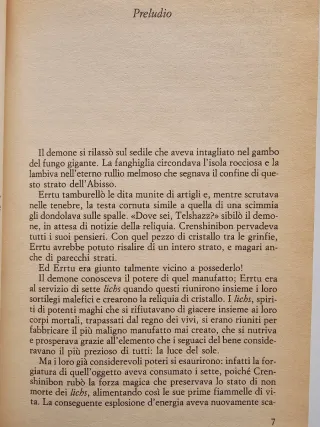"Le lande di ghiaccio" di R. A. Salvatore