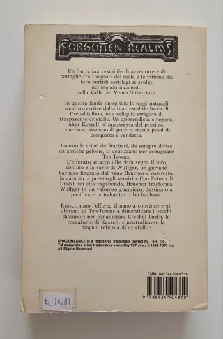 "Le lande di ghiaccio" di R. A. Salvatore
