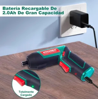 Atornillador Hychika 3.6V + Accesorios