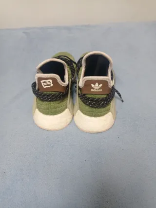 Adidas NMD Hu Pharrell x BBC Verde