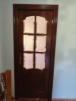 Puertas de madera maciza