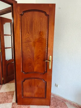 Puertas de madera maciza