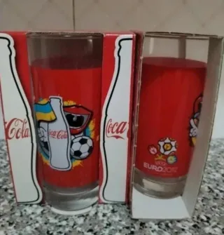 Bicchieri Coca Cola Set 2 Pezzi