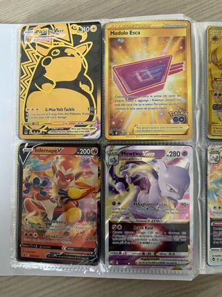 Carte Pokémon Ex/V astro/V max ottime condizioni
