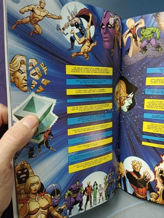 MARVEL , thanos, La relatividad del infinito