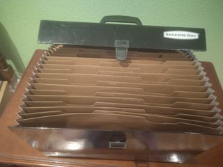 Maletín Bankers Box Negro