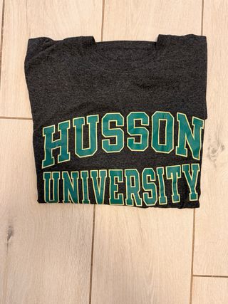 Maglietta Champion Grigia Husson University S
