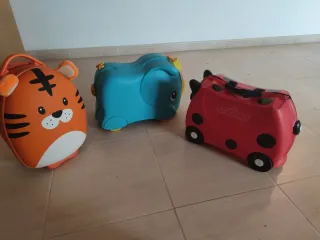 Set di tre valigie per bambini Trunki