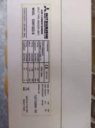 3 Aires Acond. Mitsubishi Inverter 3000 Frig