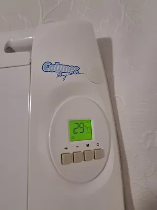 Emisor térmico blanco