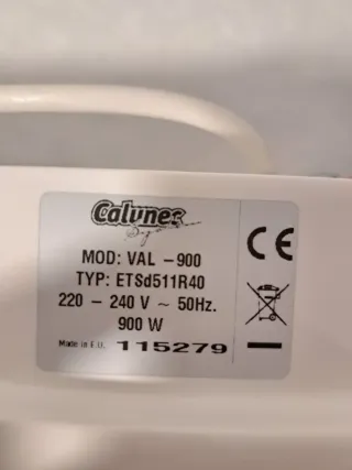 Emisor térmico blanco