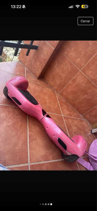 Hoverboard rosa Denver un poco rayado SIN CARGADOR