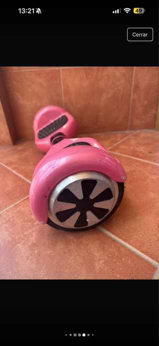 Hoverboard rosa Denver un poco rayado SIN CARGADOR
