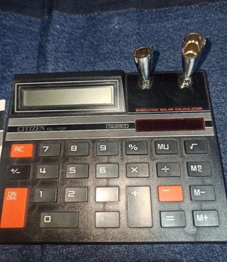 Calculadora vintage Citizen EC 110p nueva.