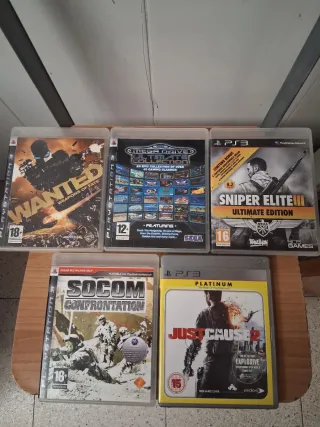 Pack 5 Juegos PS3