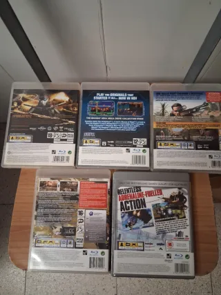 Pack 5 Juegos PS3