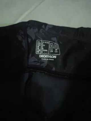 Mallas deportivas Kalenji grises y negras