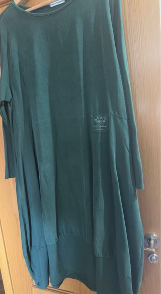 Vestido verde talla Xl