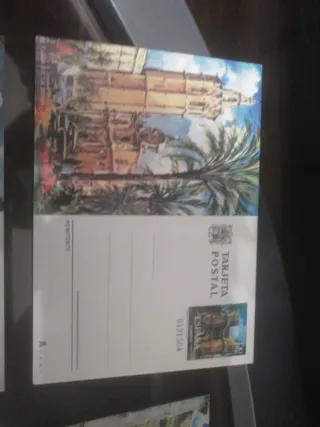 Colección de 8 postales de España