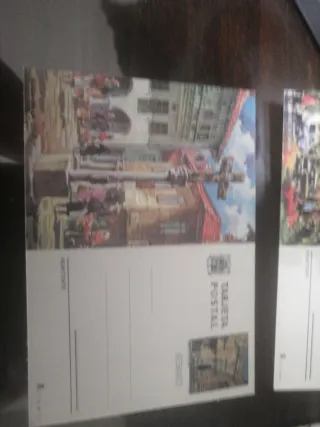 Colección de 8 postales de España