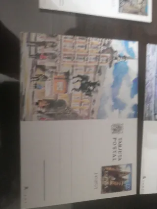 Colección de 8 postales de España
