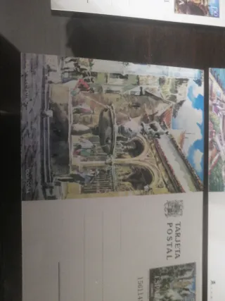 Colección de 8 postales de España