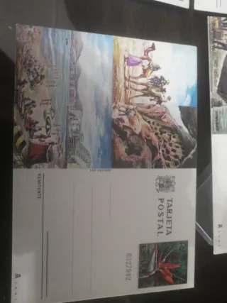 Colección de 8 postales de España