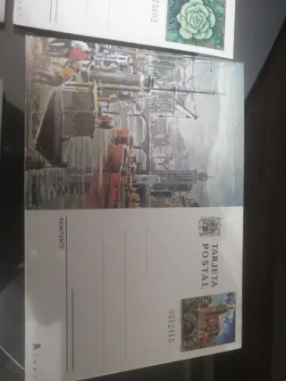 Colección de 8 postales de España