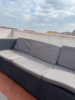 Conjunto Muebles Exterior Ratán