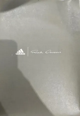 Stivali Rick Owens Pelle Nera e Bianca