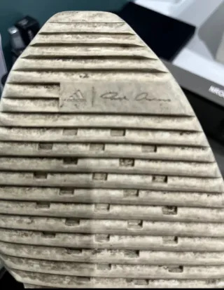 Stivali Rick Owens Pelle Nera e Bianca