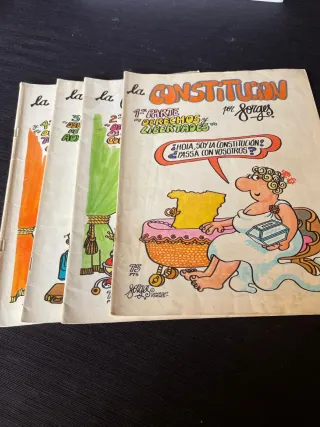 4 Revistas La Constitución de Forges