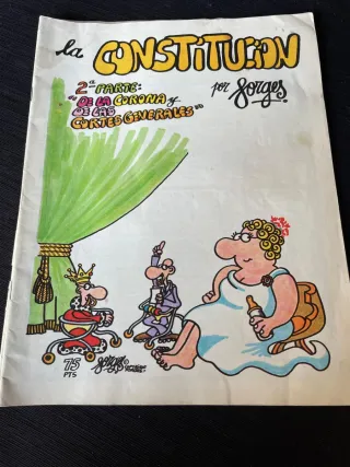 4 Revistas La Constitución de Forges