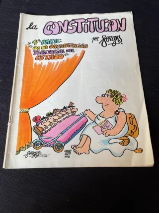 4 Revistas La Constitución de Forges