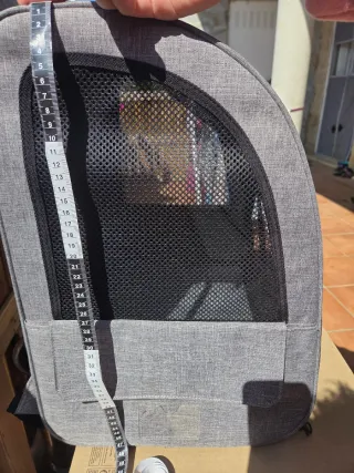 Mochila transportín mascotas Petcute