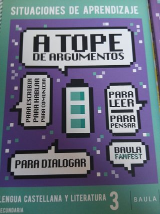Lengua Castellana y Literatura 3, Secundaria, B...