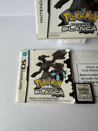 Pokémon Edición Blanca Nintendo DS