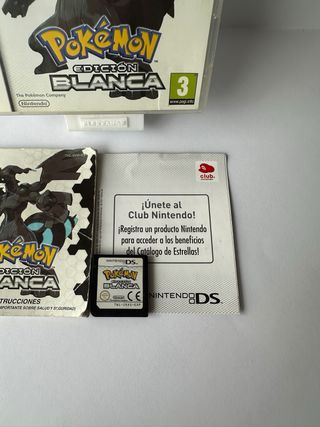 Pokémon Edición Blanca Nintendo DS