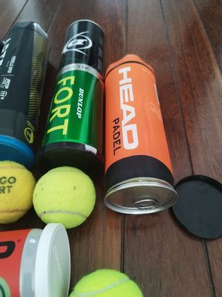 Gran lote pelotas de pádel
