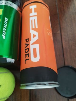 Gran lote pelotas de pádel