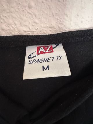 Camiseta negra tirantes