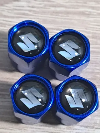 Tapones Válvula Suzuki Azul