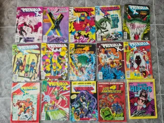 67 Cómics de la patrulla x de los 90.