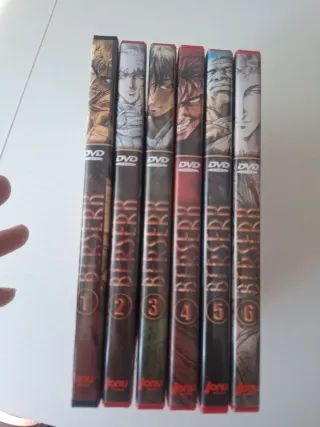 Colección DVD BERSERK Anime Fantasía