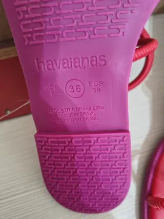 Havaianas Sandali Donna Rosa/Rosso Tg 38